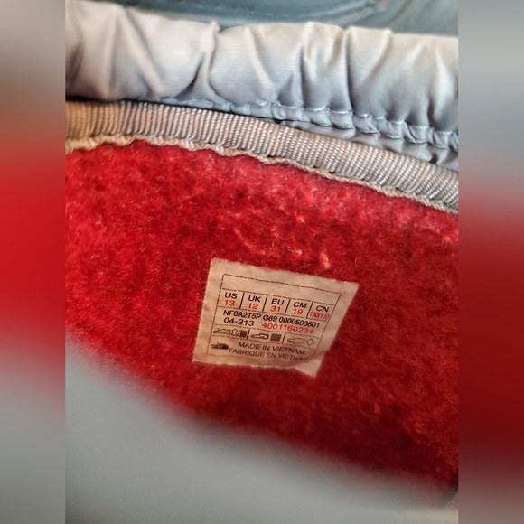 THE NORTH FACE Toddler Snow Boots size: 13 - Picture 5 of 6